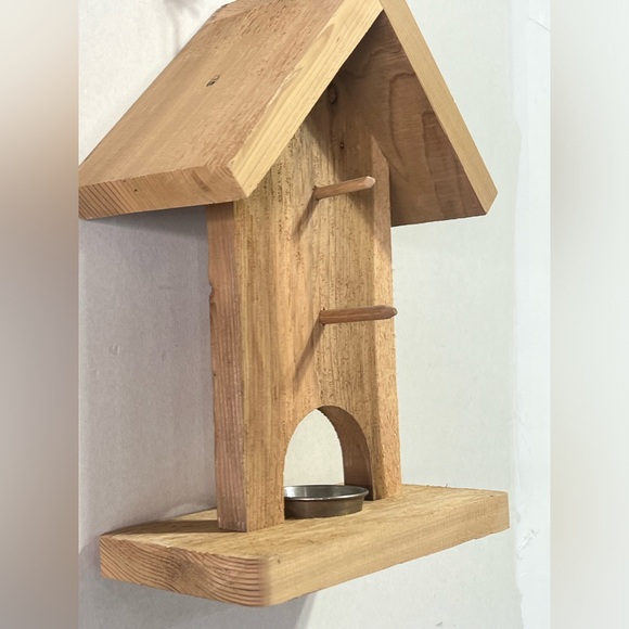 🎉HP🎉Cedar Oriole Feeder, Handmade with hook and metal jelly holder. - Picture 3 of 16